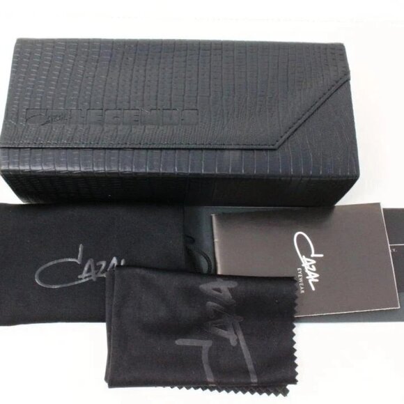 Cazal Legends Sunglasses Patterned Sun Glasses Case Semi Hard Black NEW